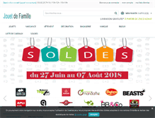 Tablet Screenshot of jouetdefamille.com